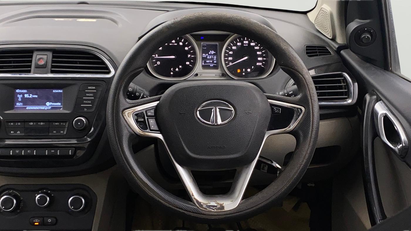 2016 Tata Tiago XZ PETROL, Petrol, Manual, 63,791 km, Steering Wheel Close Up