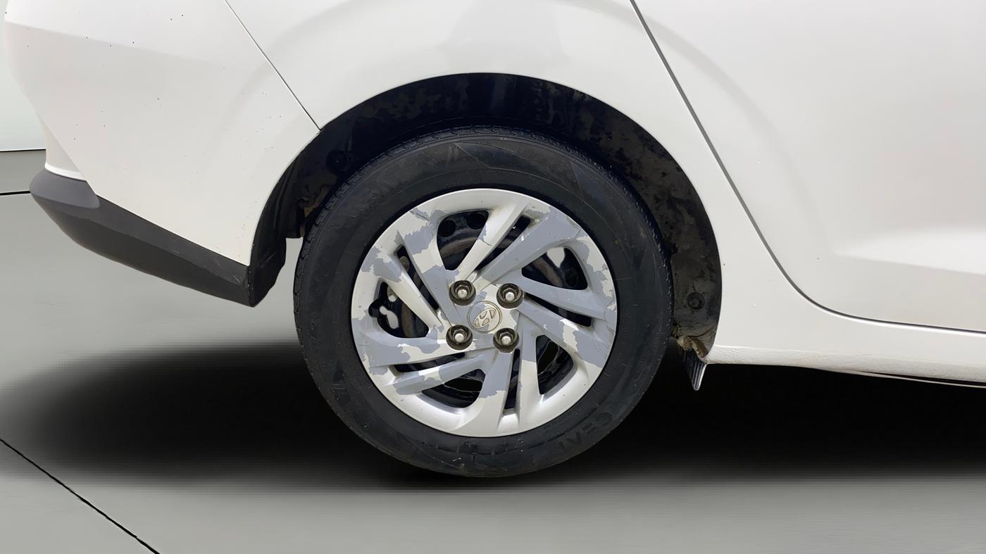 2022 Hyundai AURA S 1.2 CNG, CNG, Manual, 65,756 km, Right Rear Wheel