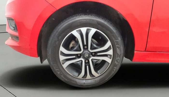 2024 Tata Tiago XTA PETROL, Petrol, Automatic, 35,199 km, Left Front Wheel