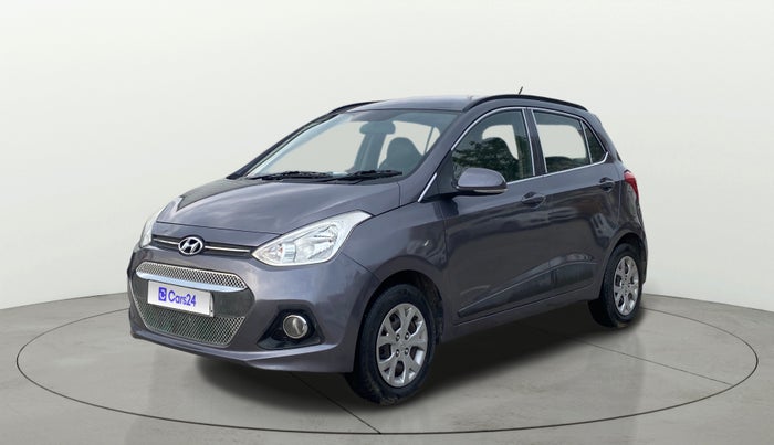 2016 Hyundai Grand i10 SPORTZ 1.2 KAPPA VTVT, Petrol, Manual, 50,064 km, Left Front Diagonal