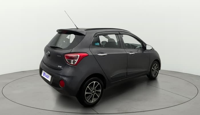 2017 Hyundai Grand i10 ASTA 1.2 KAPPA VTVT, Petrol, Manual, 42,478 km, Right Back Diagonal