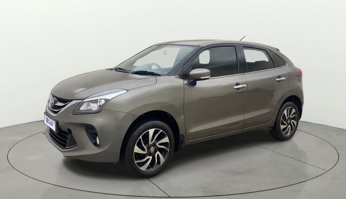 2021 Toyota Glanza V CVT, Petrol, Automatic, 93,678 km, Left Front Diagonal