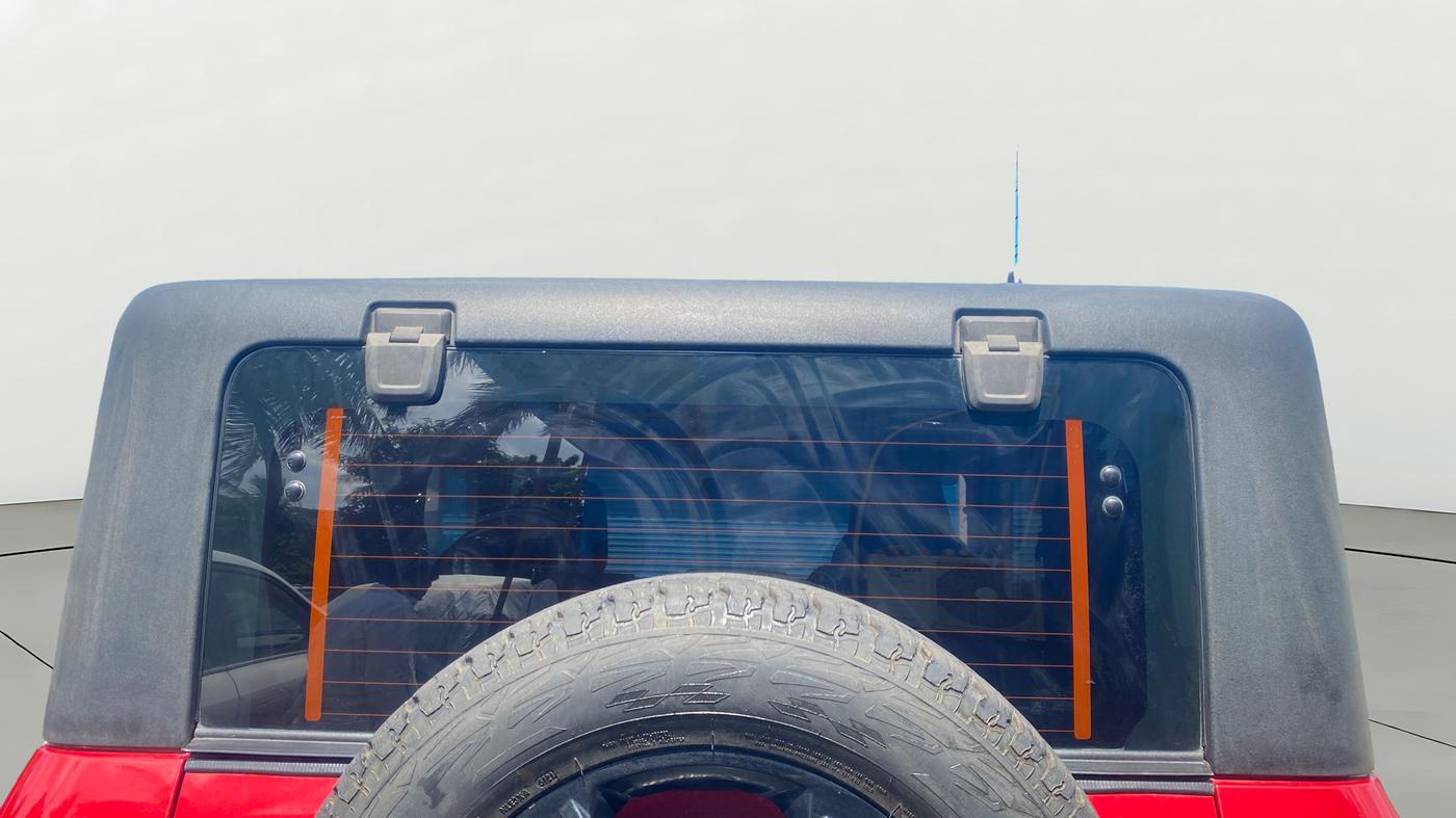2022 Mahindra Thar LX HT PETROL 4WD MT, Petrol, Manual, 53,306 km, Rear Windshield