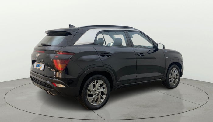 2020 Hyundai Creta SX (O) 1.4 TURBO DCT, Petrol, Automatic, 77,456 km, Right Back Diagonal