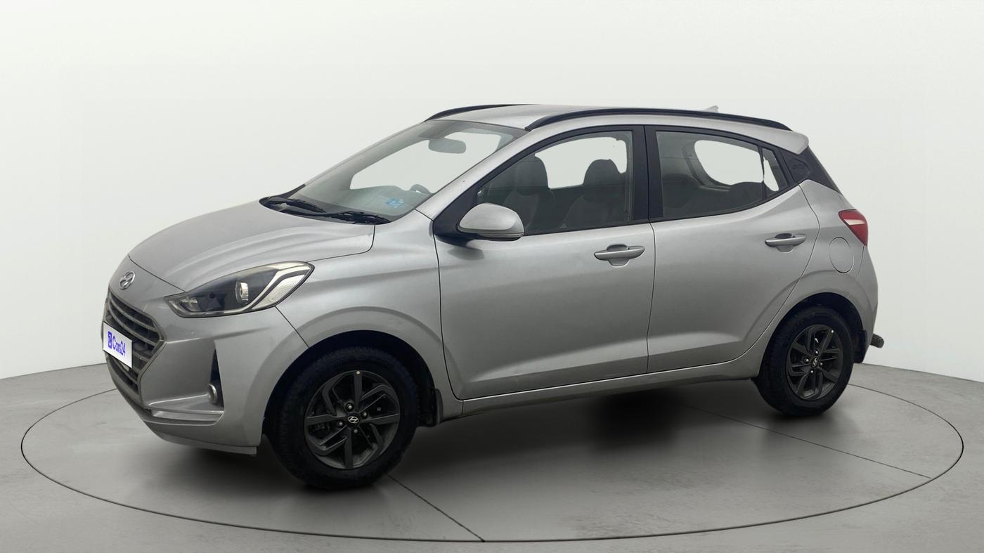 2020 Hyundai GRAND I10 NIOS SPORTZ AMT 1.2 KAPPA VTVT, Petrol, Automatic, 39,971 km, Left Front Diagonal