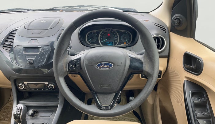 2015 Ford Figo Aspire TITANIUM1.5 DIESEL, Diesel, Manual, 1,10,513 km, Steering Wheel Close Up