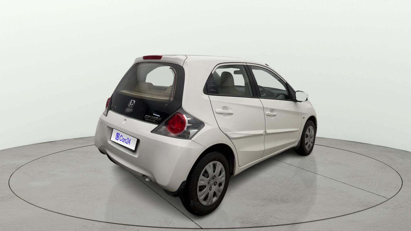 2014 Honda Brio S MT, Petrol, Manual, 3,714 km, Right Back Diagonal