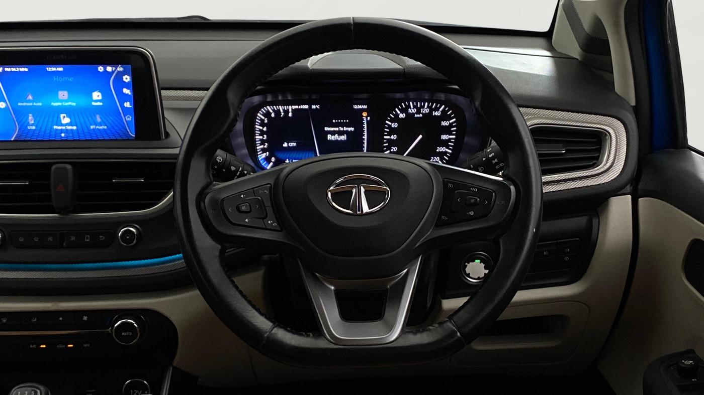 2021 Tata ALTROZ XZ PETROL, Petrol, Manual, 26,606 km, Steering Wheel Close Up