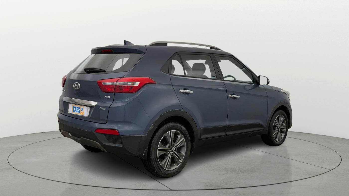 2016 Hyundai Creta SX PLUS AT 1.6 PETROL, Petrol, Automatic, 78,090 km, Right Back Diagonal