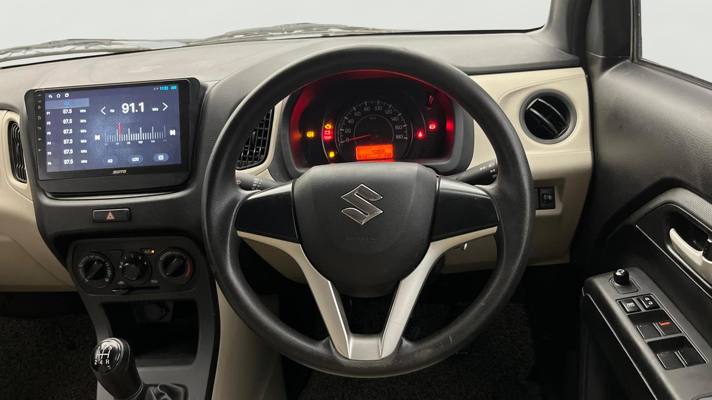 2023 Maruti New Wagon-R VXI 1.0, Petrol, Manual, 40,893 km, Steering Wheel Close Up