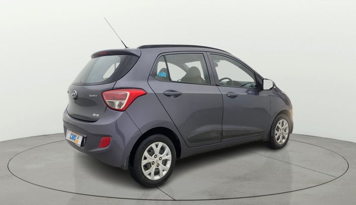 2015 Hyundai Grand i10 SPORTZ 1.2 KAPPA VTVT, Petrol, Manual, 70,997 km, Right Back Diagonal