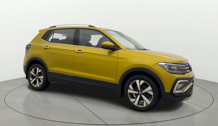 2021 Volkswagen TAIGUN TOPLINE 1.0 TSI AT, Petrol, Automatic, 41,708 km, Right Front Diagonal