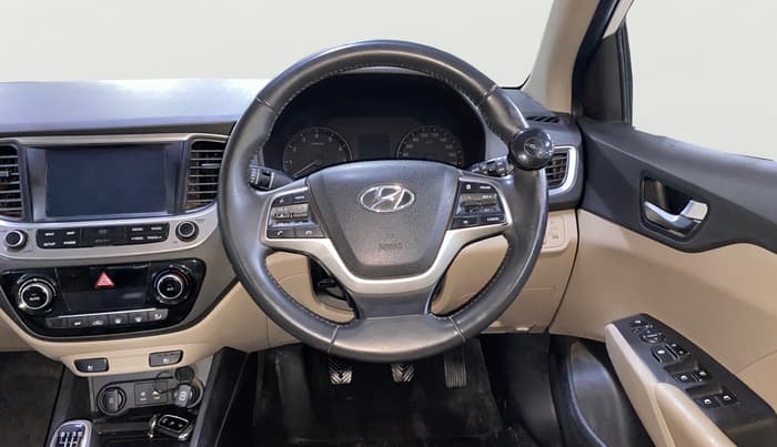 2019 Hyundai Verna 1.6 VTVT SX O, Petrol, Manual, 89,129 km, Steering Wheel Close Up