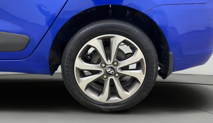 2015 Hyundai Xcent SX 1.2 (O), Petrol, Manual, 56,620 km, Left Rear Wheel