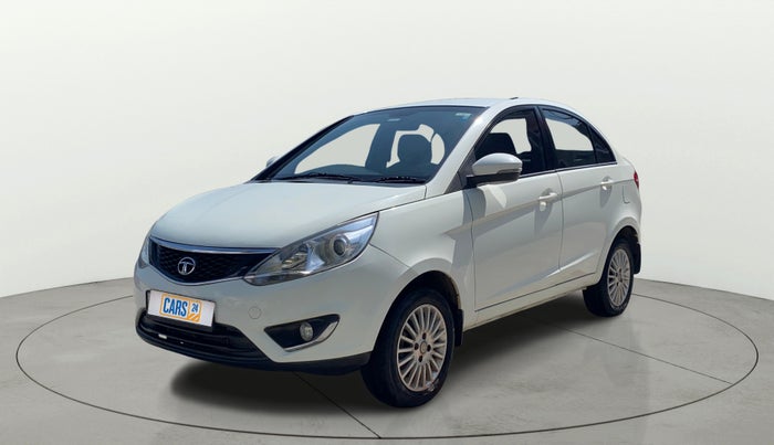 2014 Tata Zest XMS 75PS DIESEL, Diesel, Manual, 1,05,964 km, Left Front Diagonal