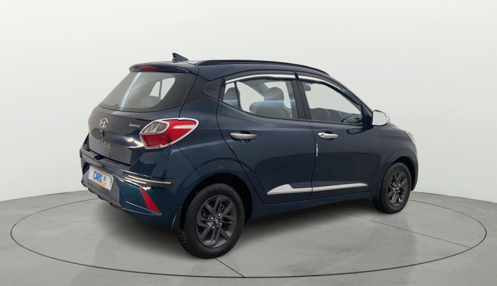 2021 Hyundai GRAND I10 NIOS SPORTZ 1.2 KAPPA VTVT CNG, CNG, Manual, 77,411 km, Right Back Diagonal