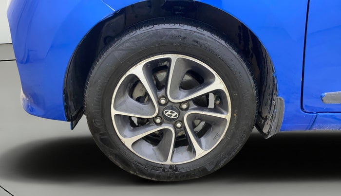 2019 Hyundai Grand i10 SPORTZ AT 1.2 KAPPA VTVT, CNG, Automatic, 69,894 km, Left Front Wheel