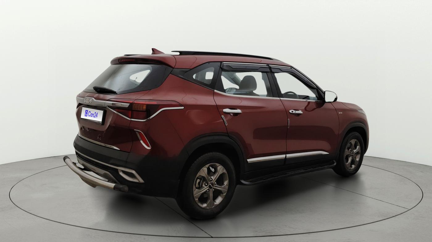 2023 KIA SELTOS HTK PLUS 1.5 IMT, Petrol, Manual, 29,272 km, Right Back Diagonal