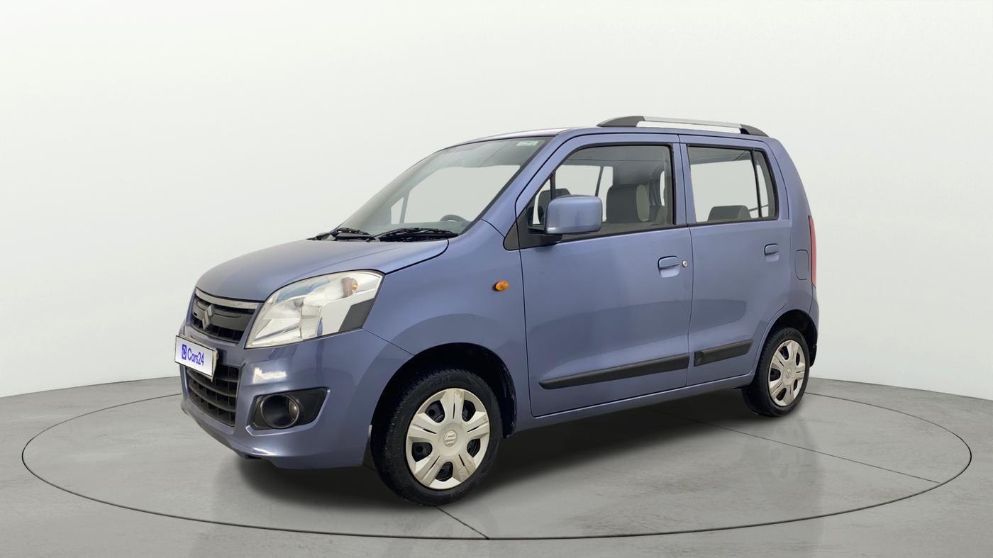 2015 Maruti Wagon R 1.0 VXI, Petrol, Manual, 72,057 km, Left Front Diagonal