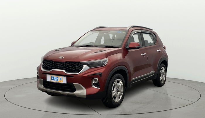 2021 KIA SONET HTX 1.0 IMT, Petrol, Manual, 43,130 km, Left Front Diagonal