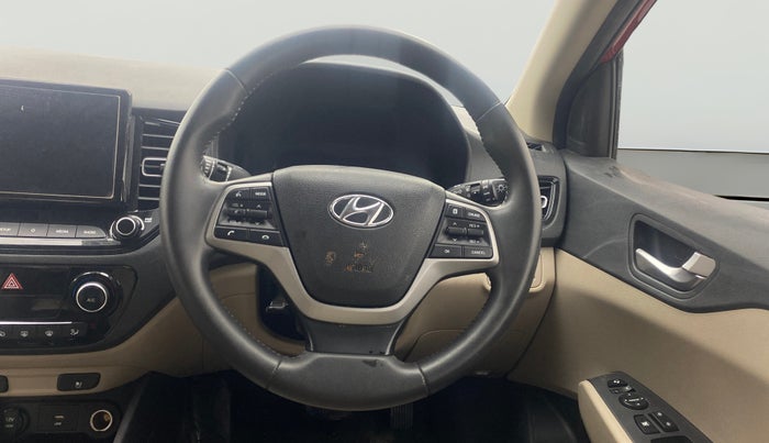2022 Hyundai Verna SX (O) 1.5 CRDI AT, Diesel, Automatic, 88,680 km, Steering Wheel Close Up