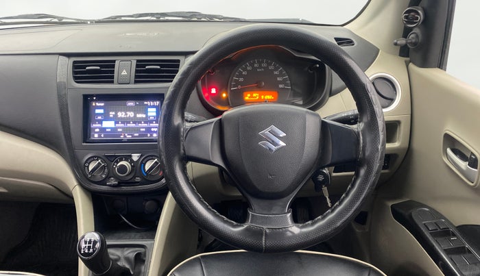 2015 Maruti Celerio VXI, Petrol, Manual, 91,262 km, Steering Wheel Close Up