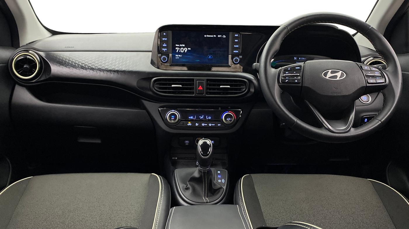 2023 Hyundai EXTER SX(O) CONNECT 1.2 AMT DUAL TONE, Petrol, Automatic, 17,312 km, Dashboard