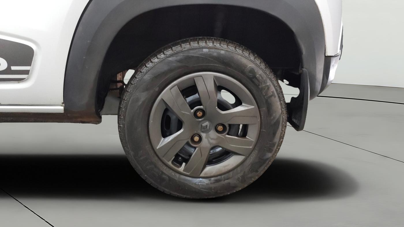 2019 Renault Kwid RXT 1.0 AMT (O), Petrol, Automatic, 55,391 km, Left Rear Wheel