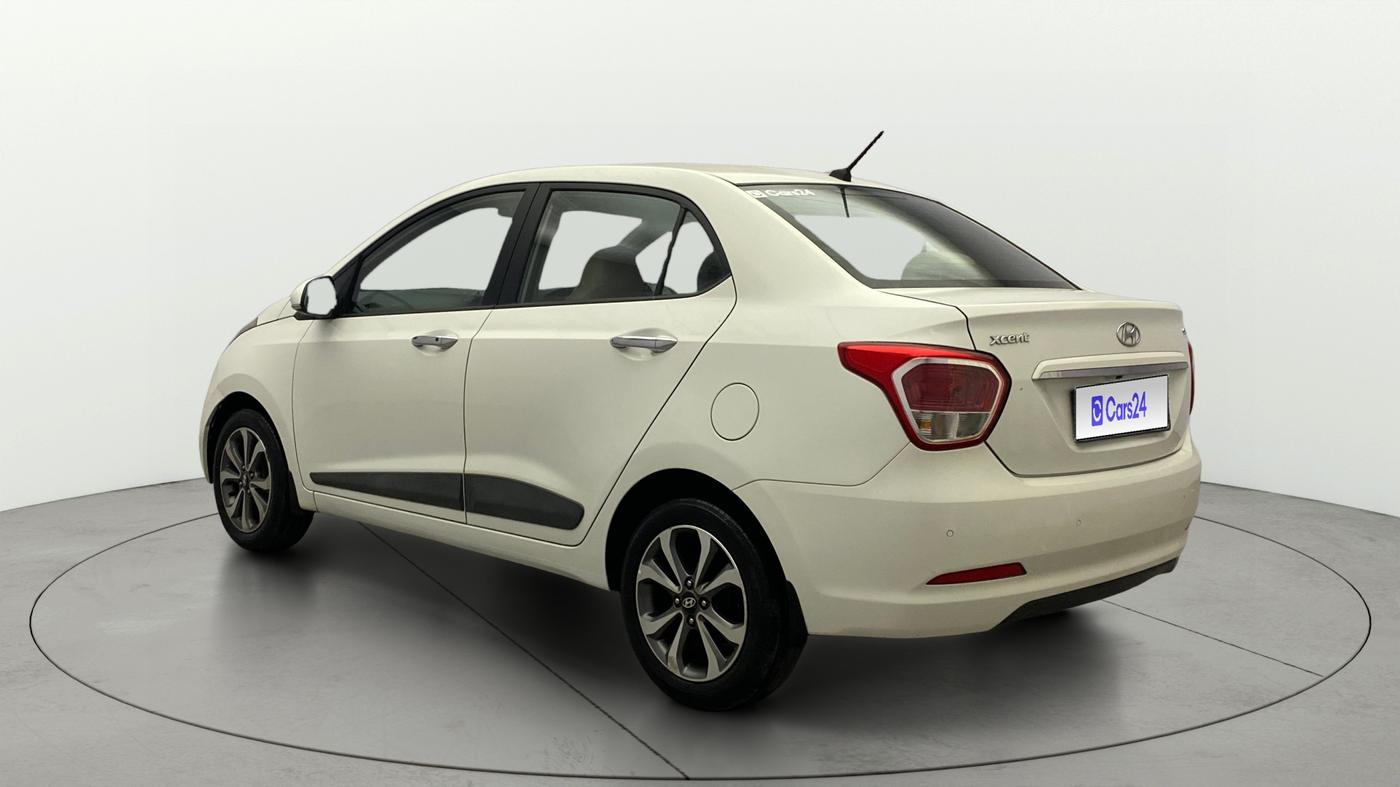 2014 Hyundai Xcent SX 1.2 (O), Petrol, Manual, 63,007 km, Left Back Diagonal