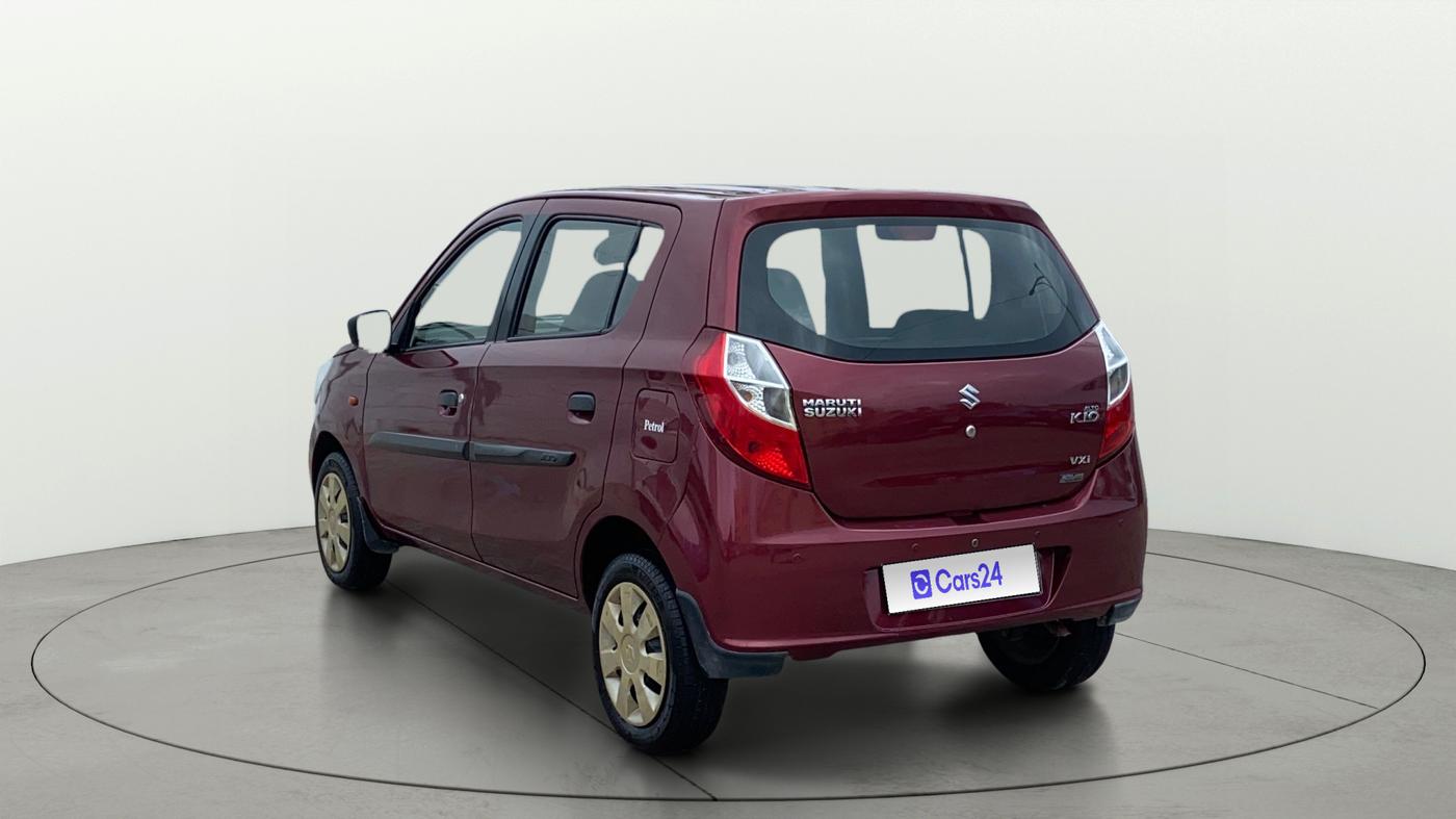 2015 Maruti Alto K10 VXI AMT, Petrol, Automatic, 45,914 km, Left Back Diagonal
