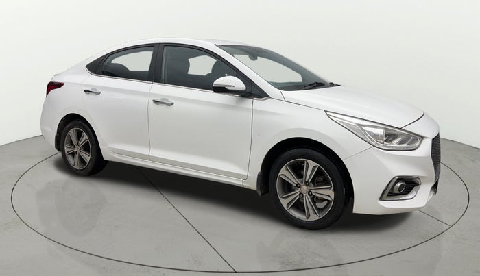 2019 Hyundai Verna 1.6 VTVT SX + AT, Petrol, Automatic, 51,901 km, Right Front Diagonal