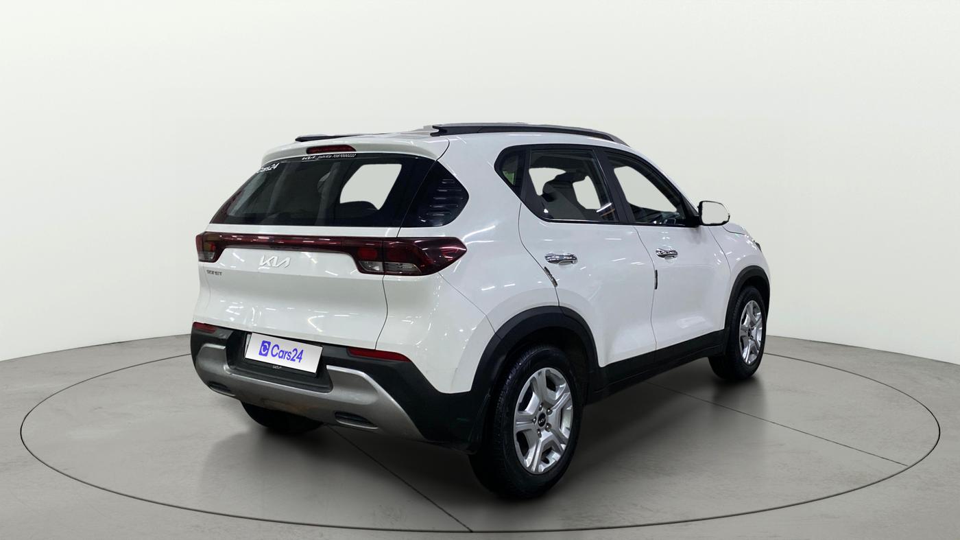 2022 KIA SONET HTK PLUS 1.5, Diesel, Manual, 76,142 km, Right Back Diagonal