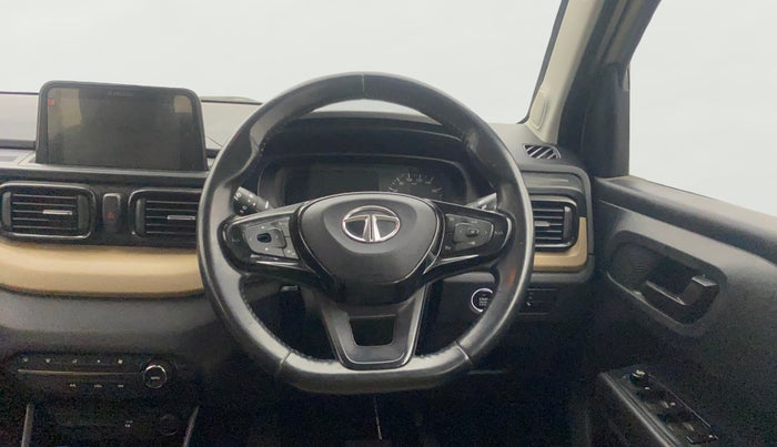 2022 Tata PUNCH CREATIVE 1.2 AMT KAZIRANGA EDITION , Petrol, Automatic, 39,949 km, Steering Wheel Close Up
