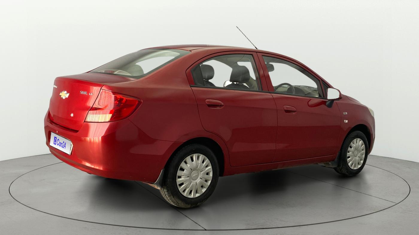 2014 Chevrolet Sail 1.2 LS ABS, Petrol, Manual, 45,167 km, Right Back Diagonal