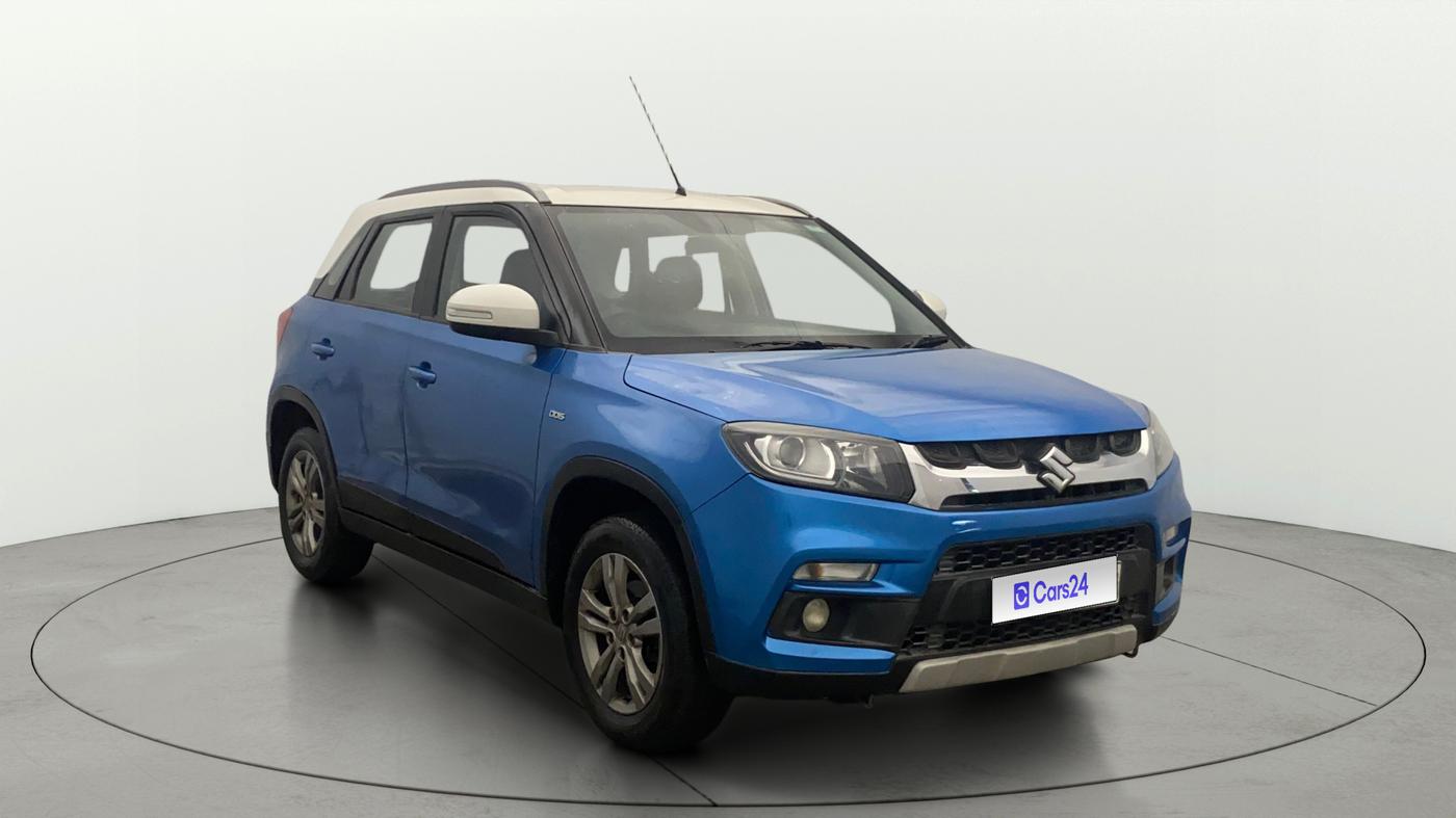 2017 Maruti Vitara Brezza ZDI PLUS DUAL TONE, Diesel, Manual, 83,346 km, Right Front Diagonal