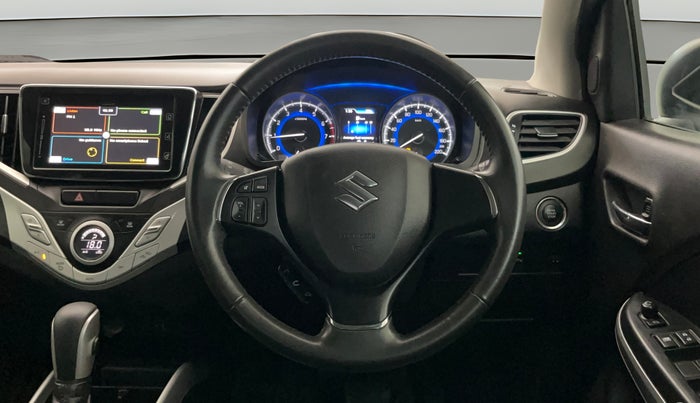 2018 Maruti Baleno ALPHA CVT PETROL 1.2, Petrol, Automatic, 25,622 km, Steering Wheel Close Up