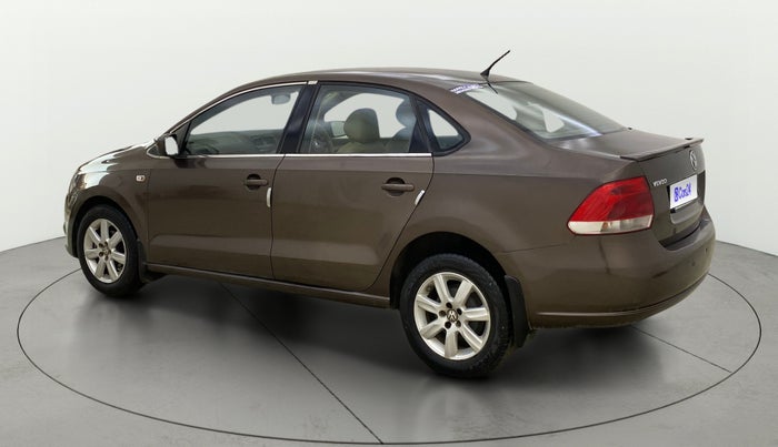 2014 Volkswagen Vento HIGHLINE PETROL AT, Petrol, Automatic, 32,543 km, Left Back Diagonal