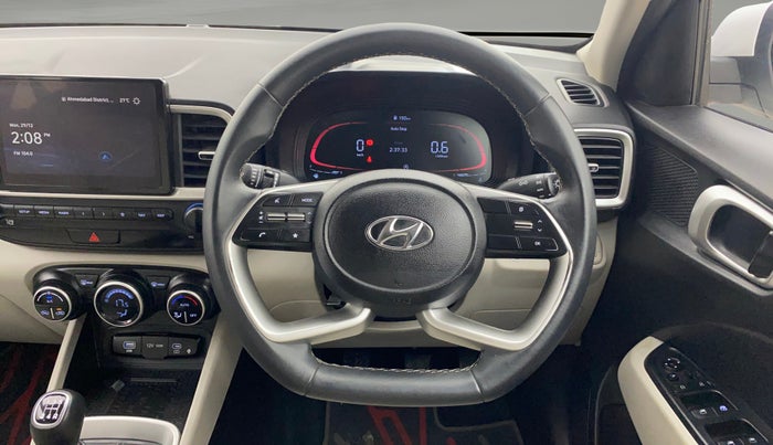 2023 Hyundai VENUE SX 1.2 PETROL, Petrol, Manual, 8,664 km, Steering Wheel Close Up