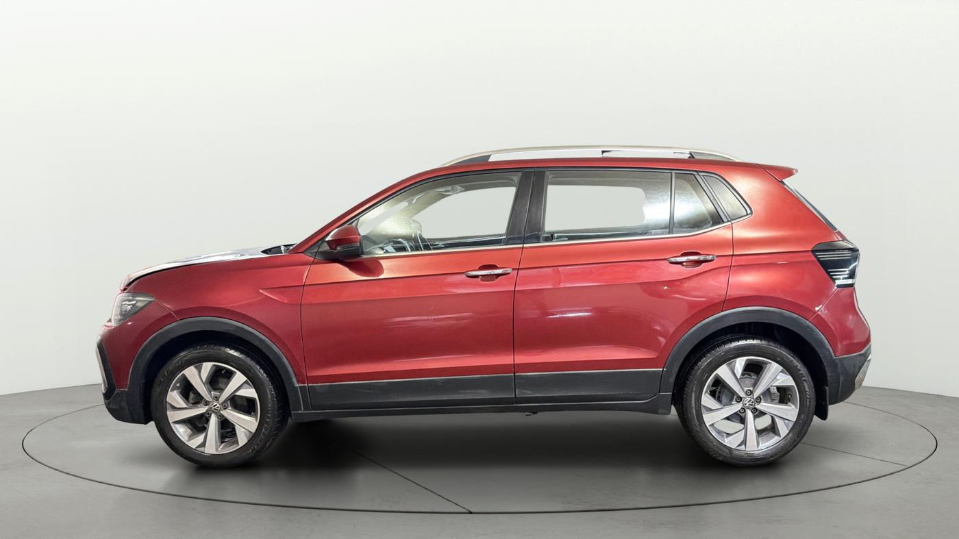 2022 Volkswagen TAIGUN TOPLINE 1.0 TSI AT, Petrol, Automatic, 43,980 km, Left Side