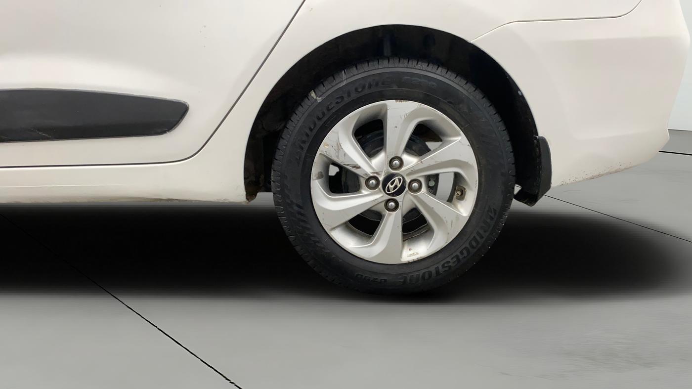 2017 Hyundai Xcent SX 1.2, Petrol, Manual, 89,636 km, Left Rear Wheel