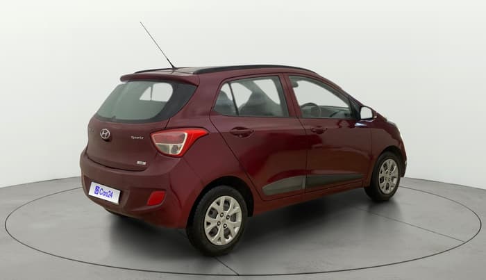 2015 Hyundai Grand i10 SPORTZ 1.2 KAPPA VTVT, Petrol, Manual, 74,104 km, Right Back Diagonal