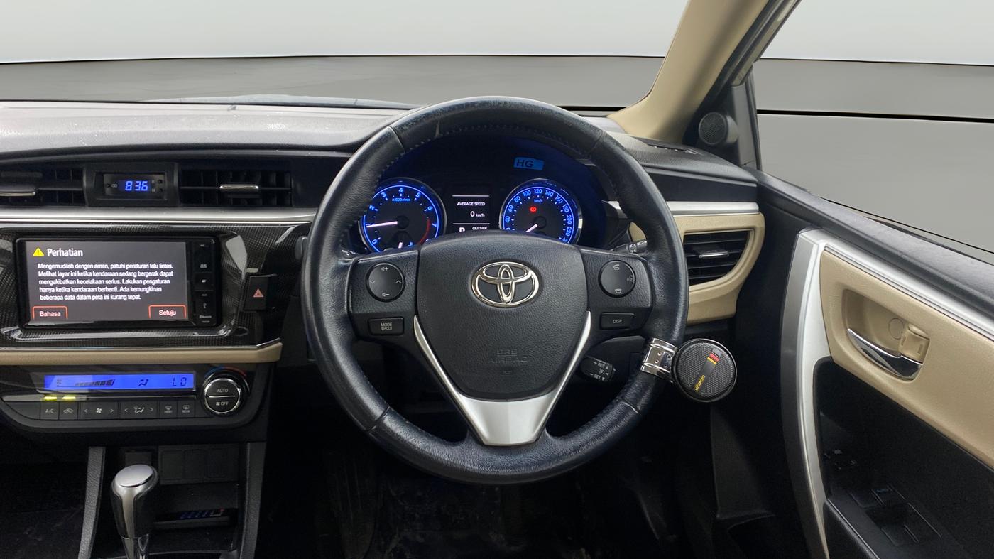2014 Toyota Corolla Altis VL CVT PETROL, Petrol, Automatic, 78,576 km, Steering Wheel Close Up