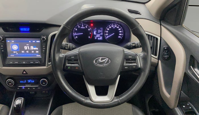2017 Hyundai Creta SX PLUS AT 1.6 PETROL, Petrol, Automatic, 86,080 km, Steering Wheel Close Up