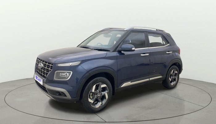 2021 Hyundai VENUE SX 1.0 (O) TURBO IMT, Petrol, Manual, 60,510 km, Left Front Diagonal