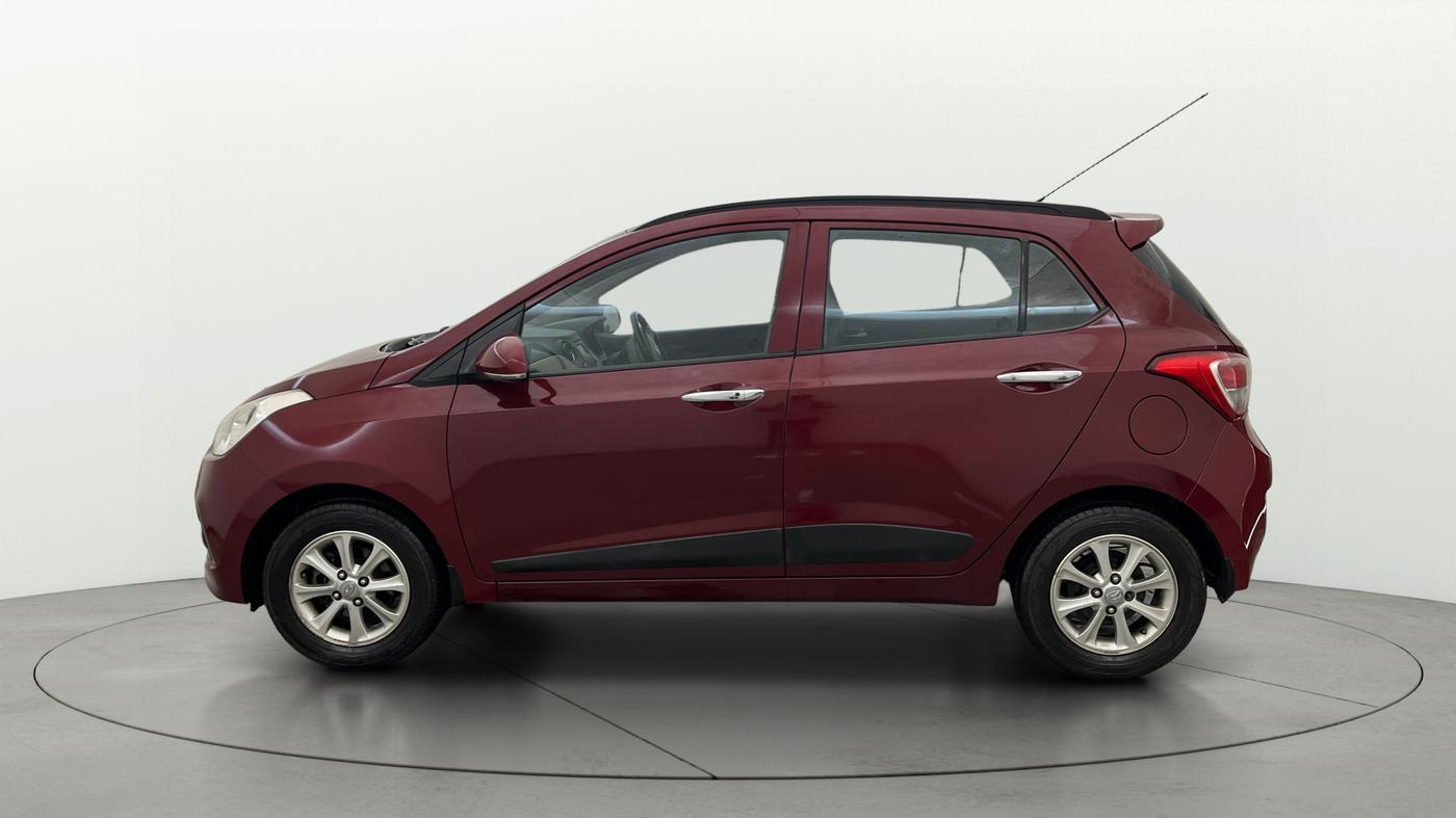 2016 Hyundai Grand i10 ASTA AT 1.2 KAPPA VTVT, Petrol, Automatic, 60,647 km, Left Side
