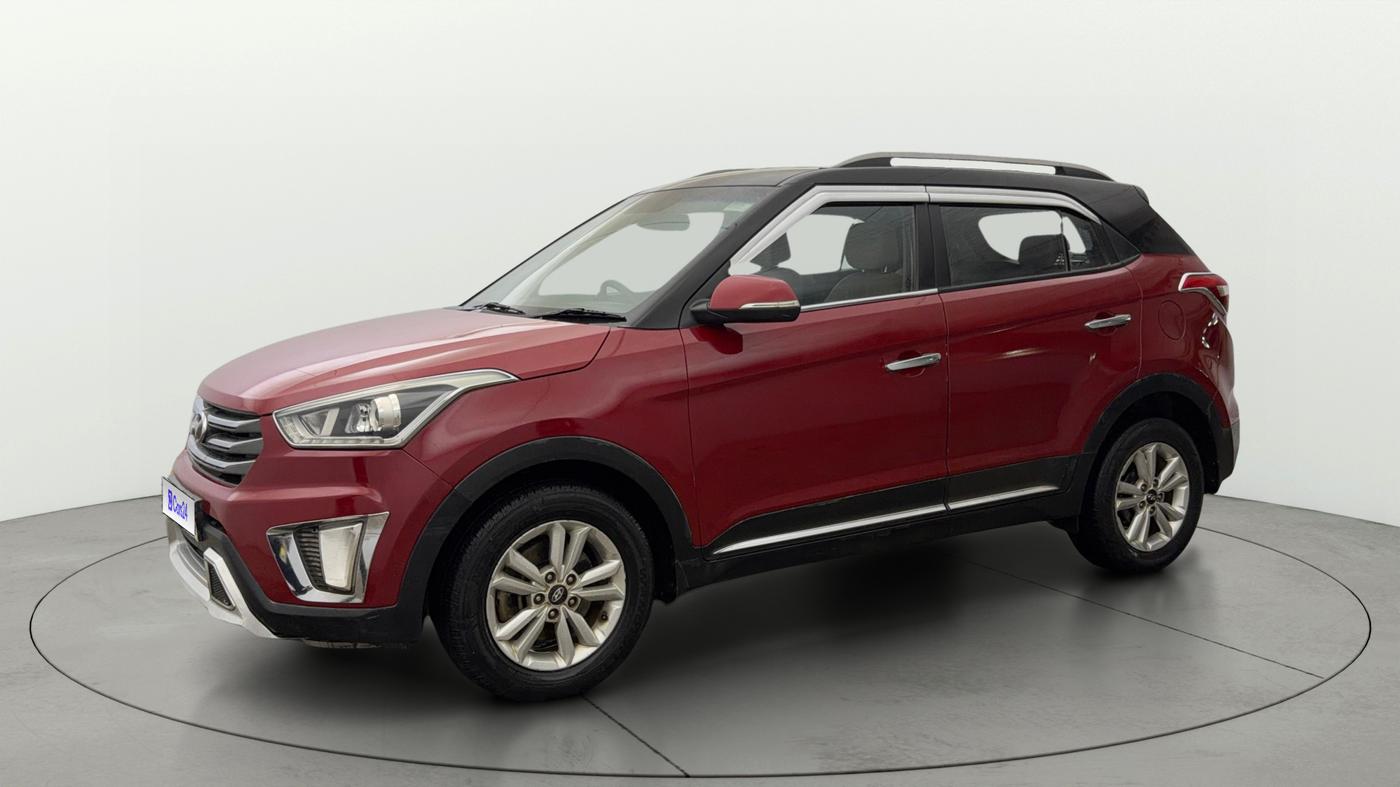 2016 Hyundai Creta SX PLUS 1.6 PETROL, Petrol, Manual, 78,428 km, Left Front Diagonal