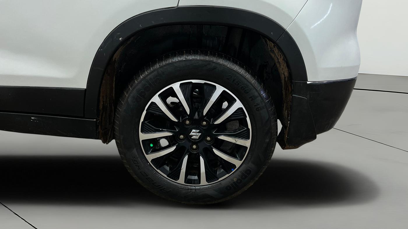2022 Maruti Vitara Brezza ZXI PLUS AT SHVS, Petrol, Automatic, 24,337 km, Left Rear Wheel