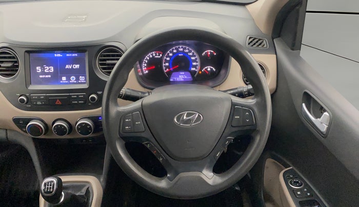 2019 Hyundai Grand i10 SPORTZ 1.2 KAPPA VTVT, Petrol, Manual, 71,622 km, Steering Wheel Close Up