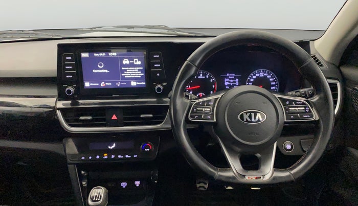 2019 KIA SELTOS GTK 1.4 PETROL, Petrol, Manual, 74,395 km, Steering Wheel Close Up