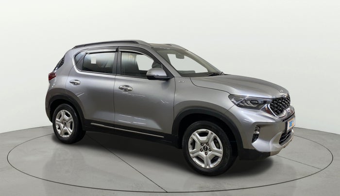 2021 KIA SONET HTX 1.0 IMT, Petrol, Manual, 49,825 km, Right Front Diagonal
